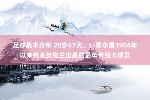 足球战术分析 20岁67天，L-霍尔是1904年以来代表英格兰出战的最年青纽卡球员