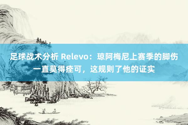 足球战术分析 Relevo：琼阿梅尼上赛季的脚伤一直莫得痊可，这规则了他的证实